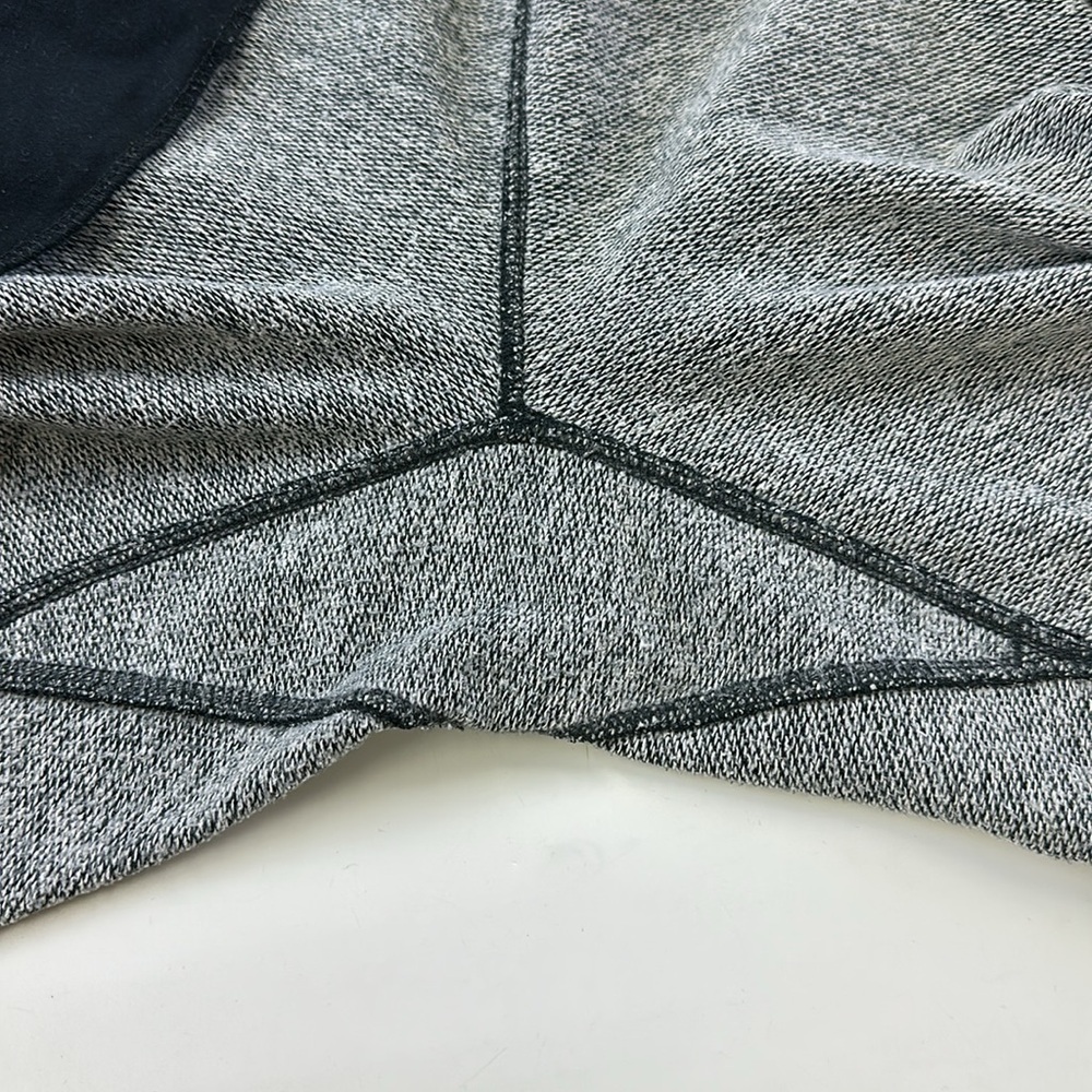 Roots genderless jogger sweatpant Medium black peppered casual sweats - Picture 11 of 12